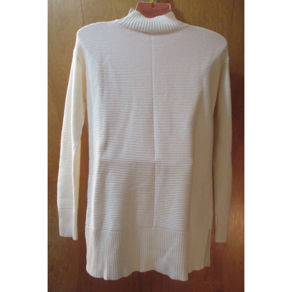 NWT Talbots Womens Size P Knit Sweater Pullover Ivory ($89) - Picture 2 of 9